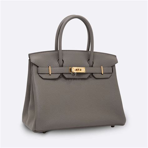 togo Birkin 30 etain